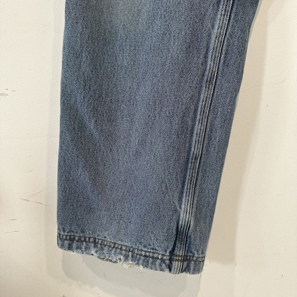 Duluth Trading Flex Ballroom Denim Jeans Men's 40x28 Relaxed Fit Light Wash - Picture 7 of 13